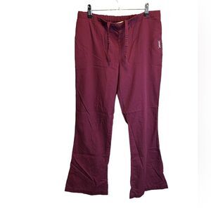 5 for $25🔥Landau Maroon Scrub Pants XS